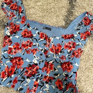Floral Top Zara
